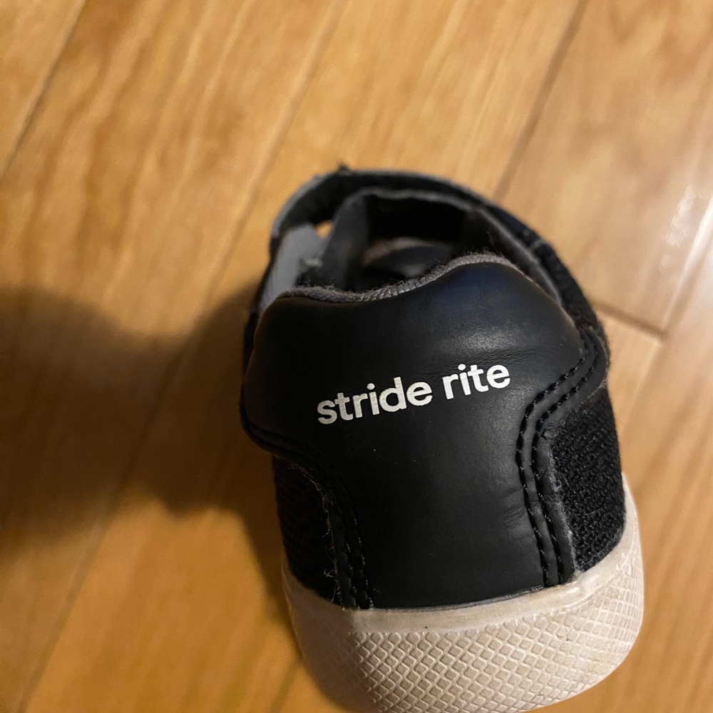 Stride Rite Black and White Kids Sneakers